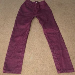 Girls Old Navy Maroon Rockstar Jegging Jean